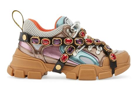 chunky shoes gucci|designer sneakers with thick laces.